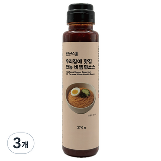 테이스튠 우리집이 맛집 만능 비빔면소스, 3개, 270g