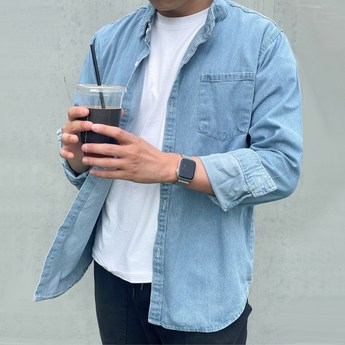 데님셔츠 활용법: 스타일부터 실용성까지, 다채로운 매력을 담다 4 데님셔츠-추천-상품