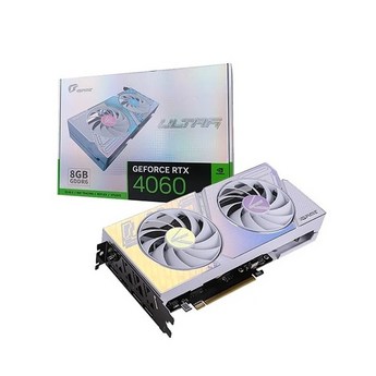 컬러풀 지포스 RTX 4060 ULTRA OC White D6 8GB-추천-상품