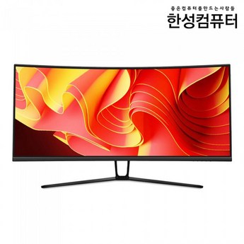 한성컴퓨터 TFG34Q10W 1500R 커브드 게이밍 리얼100 울트라와이드-추천-상품