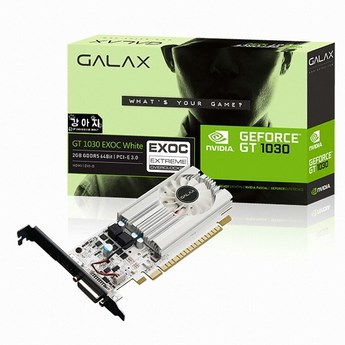 갤럭시코리아 GALAX 지포스 GT1030 D5 2GB-추천-상품