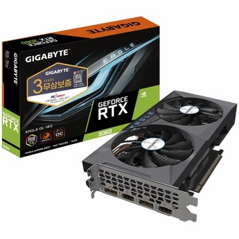 기가바이트 지포스 RTX 3060 WINDFORCE OC D6 12GB 피씨디렉트-추천-상품