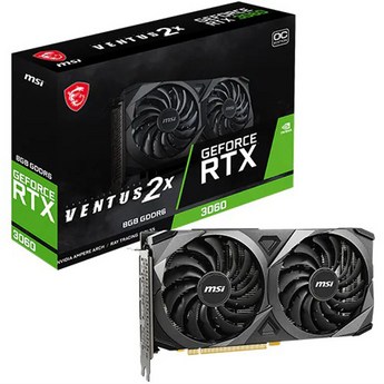 MSI 지포스 GeForce RTX 3060 벤투스 2X OC D6 8GB-추천-상품