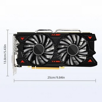 GTX 1060 RX 580 데스크탑 컴퓨터 게이밍 그래픽 카드 1GB-8GB 비디오-추천-상품