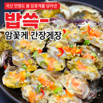 레알 청아간장게장 서해 국내산 알배기 암꽃게 간장게장 2.5kg 3-4미 당일제조-추천-상품