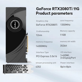 RTX 2080ti 11GB NVIDIA GDDR6 그래픽 카드 데스크탑-추천-상품