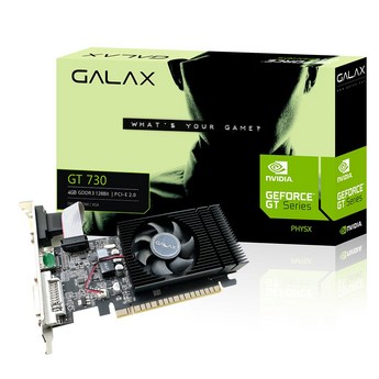 갤럭시코리아 GALAX 지포스 GeForce GT730 D3 4GB LP-추천-상품