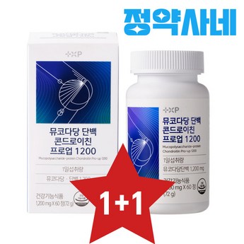 비타민하우스 뮤코다당 단백 콘드로이친 프로업 1200 1200mg x 60정-추천-상품