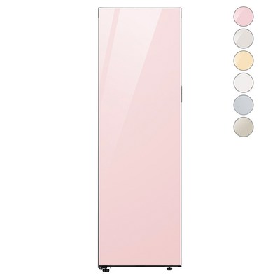 [색상선택형] 삼성전자 비스포크 좌힌지 냉동고 방문설치, RZ34A7805AP, 글램 핑크