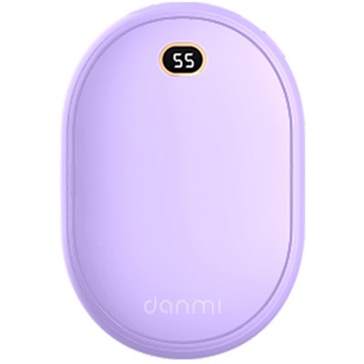단미 몽그리 USB 충전식 손난로, DA-RHW01, 퍼플