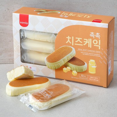  삼립 리얼 후레쉬 치즈케익 10개입, 700g, 1개 _진정한 맛의 향연