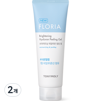 토니모리 플로리아 브라이트닝 히알루론 필링 젤, 170ml, 2개_피부 속까지 깊은 보습