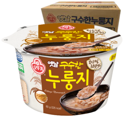  오뚜기 옛날 구수한 누룽지, 60g, 16개, 1개 