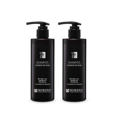 서울대밥스누 약콩모 스칼프 딥클렌징 탈모증상완화 샴푸, 400ml, 2개_더 이상 머리털 걱정 NO