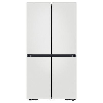 삼성전자 비스포크 4도어 냉장고 메탈 875L 방문설치, 매트 멜로우 화이트, RF84C906B4W_삼성냉장고로 즐기는 편리한 주방 라이프