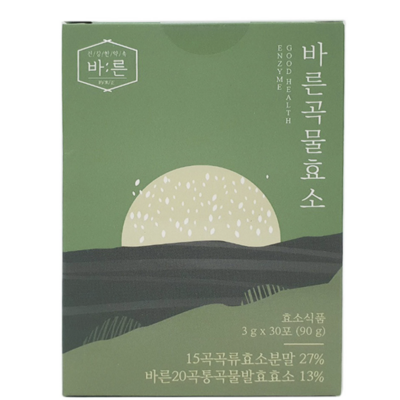 건강한약속 바른곡물효소 누룽지맛 30포, 90g, 1개