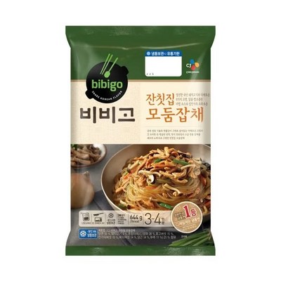  CJ제일제당 [CJ제일제당] [CJ 제일제당]비비고 잔칫집모둠잡채322g, 322g, 4개 _맛과 향의 조화