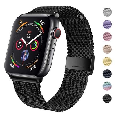 애플워치 8 7 6 호환 스트랩 울트라 SE 밴드 줄 시계줄 줄질 apple watch uitra 45mm 41mm 스테인레스 스틸 팔찌 iwatch 5 4 se 44mm 3, 금, 38m 40mm 41mm용