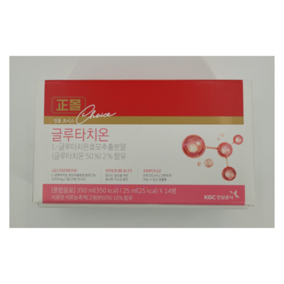 [정관장] 정몰초이스 글루타치온 25ml 14병, 350ml, 1개