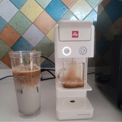 [일리커피머신] Illy Y 3.3 캡슐커피머신 화이트+커피캡슐 14개, Y3.3 화이트