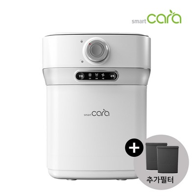 스마트카라 음식물처리기 PCS400S/W 신혼/부모님선물 주방필수템/추가필터2개포함, 화이트