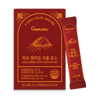 파로효소 엠머밀 곡물 효소, 4개, 90g_효소의 힘