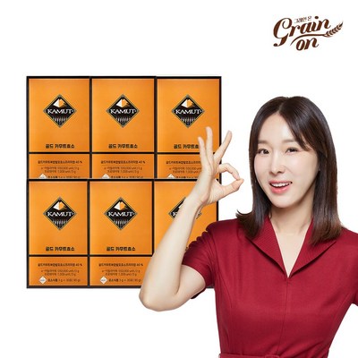 골드 카무트효소 [카무브 브랜드밀발효효소 40%], 90g, 6개_다양한 효소 함유량으로 믿을만한 카무트효소브랜드