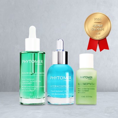 피토메르 올리고포스세럼50ml+플래시젤30ml+비타C앰플15ml, 1개, 50ml_당신의 피부를 케어하는 뷰티 히어로