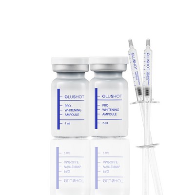 뷰티영 글루샷 글루타치온 기미 앰플 7ml x 2p + 주사기 2p 세트, 1개_피부 탄력을 책임질