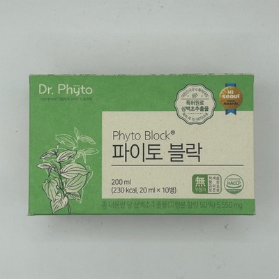 Dr. Phyto 닥터파이토 파이토블락, 20ml, 30개