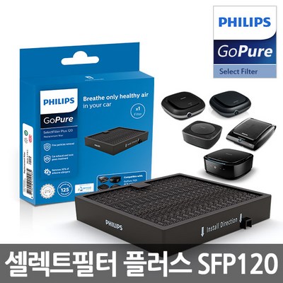 필립스 고퓨어 전용 셀렉트 필터 플러스 SFP120 (컴팩트/ 3/ 5/ 6/ 7000 시리즈 전용)