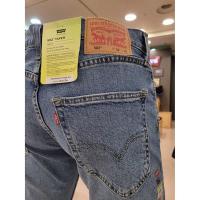 리바이스 무료배송!! 스판짱짱 완전 편한 청바지!! 데일리 청바지는 이거다!! LEVI'S 502 레귤러 테이퍼드 핏 남성 사계절 스판 청바지!![NC불광]502-1366_리바이스청바지