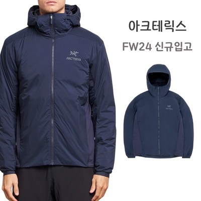 [신상입고] 아크테릭스 자켓 아톰 후디 남성 24FW BLACK SAPPHIRE AJOFMX7487-BSR_아크테릭스 토륨