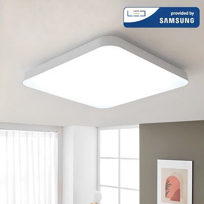 LED 뉴 시스템 방등 조명 전등 삼성 60W 화이트(K-001), 화이트_고퀄리티 led거실등