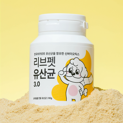 리브펫 반려동물 유산균 3.0 60g, 참치,치즈, 1개, 소화기능_고양이유산균으로 살아 건강한 반려묘 키우기