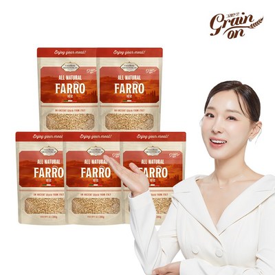 그레인온 파로(엠머) 밀 280g 르셀란테그라노토스칸, 5개