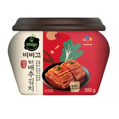 (냉장)비비고 썰은배추김치(용기)300g, 300g, 2개_김치 고수들을 위한 맛집 김치 추천 리스트