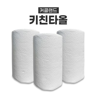  커클랜드 시그니춰 키친타올 160매 * 3롤, 3개 