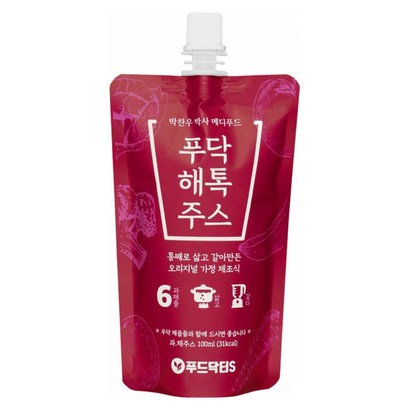 푸닥 해톡주스 푸드닥터S, 10개, 100ml