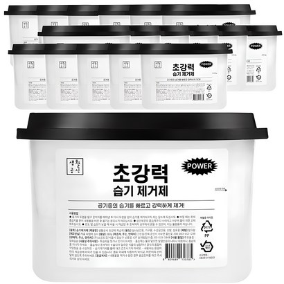 생활공식 습기제거제 본품, 280g, 18개