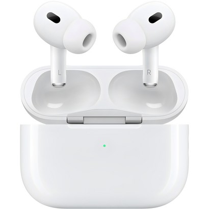 Apple 2023 에어팟 프로 2세대 USB-C 블루투스 이어폰, 화이트, MTJV3KH/A