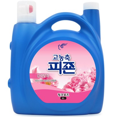 피죤 고농축 오리지널 섬유유연제 핑크로즈 본품