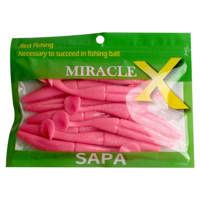 싸파 Miracle X 베이직쉐드 4.5인치 루어웜 G-3, 1개
