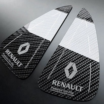 엑스원 카이만 카본스타일 C필러 스포츠 플레이트 클리오 레터링 RENAULT 리뷰후기