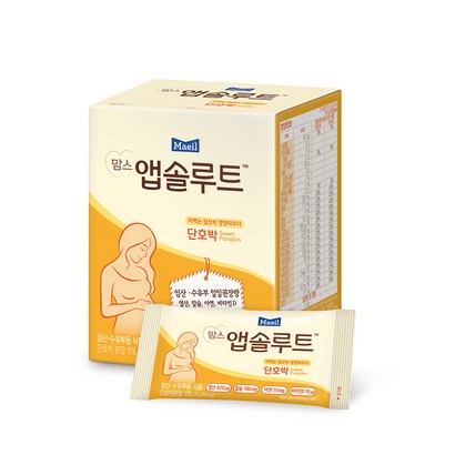 매일유업 맘스 앱솔루트 임산부 영양파우더 단박