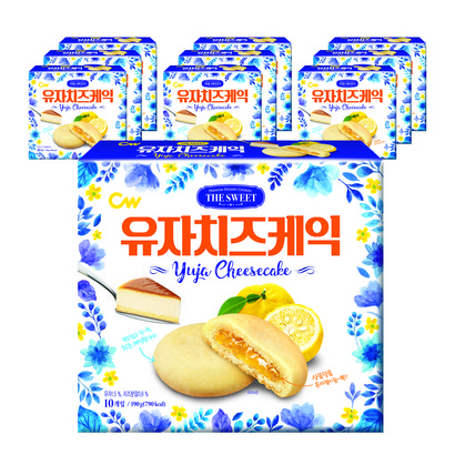청우식품 유자치즈케익