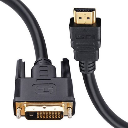 HDMI DVI D 듀얼 케이블 리뷰후기