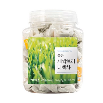 바른에프엔비 새싹보리 티백   100개 리뷰후기