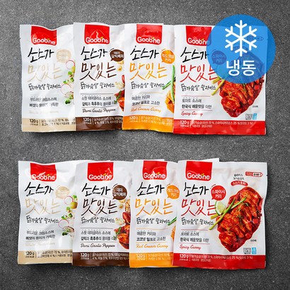 굽네 소스가 맛있는 닭가슴살  4종2개입