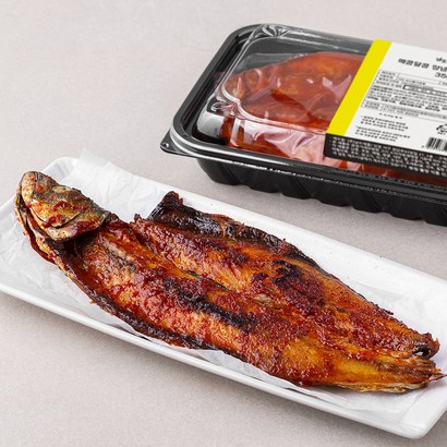 남도애꽃 매콤달콤 양념 고갈비구이, 350g, 1개